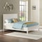 Alaterre Furniture Arden Panel Wood Queen Bed, Driftwood White ANAN3031 - alternate 3